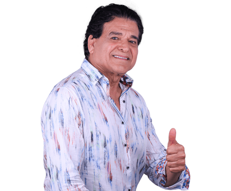 Mr. happy for his 3 on 6 treatment